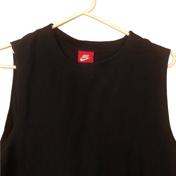 Nike black layered tank top - Picture 5 of 10